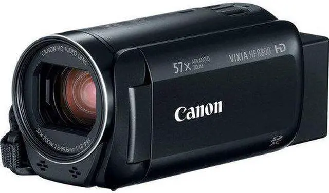 Alt view image 2 of 4 - Canon VIXIA HF R800 Camcorder (Black) Full HD 1080p - Silver Level Bundle