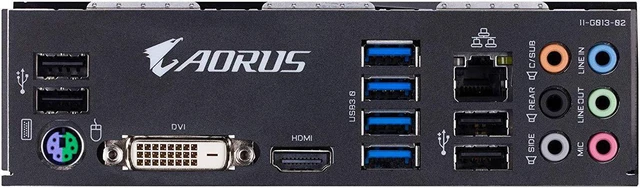 Alt view image 5 of 5 - Gigabyte B450 AORUS ELITE AMD Socket B450 AM4 ATX M.2 Desktop Motherboard A
