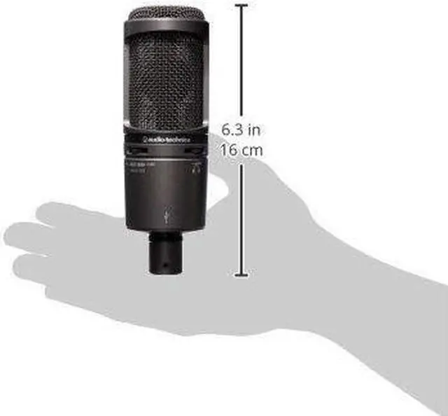 Alt view image 8 of 20 - Audio-Technica AT2020USB+ Cardioid Condenser USB Microphone