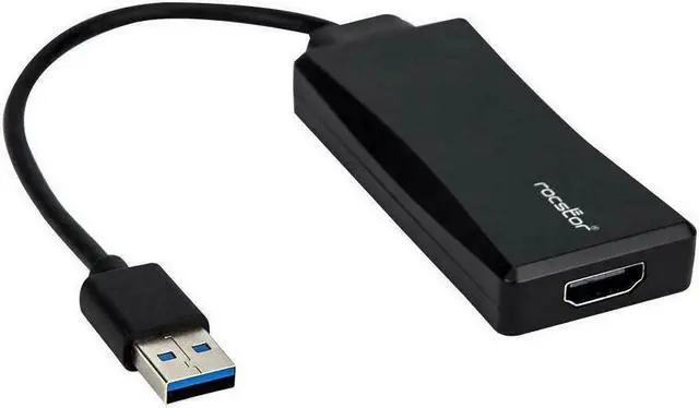 Alt view image 9 of 14 - Rocstor Premium Usb To Hdmi Adapter - Usb 3.0 To Hdmi External Usb Video Graphics Adapter - Resolutions Up To 1920X1200 1080P- 1X Usb 3
