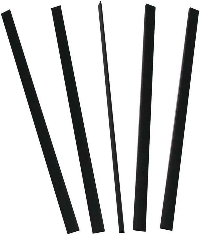 Alt view image 7 of 11 - C-Line 34551 Binding Bars Only, 11 x 1/8, Black - 100/Box - CLI-34551