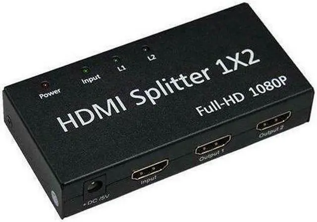 Alt view image 4 of 6 - 4XEM 4XHDMISP1X2 2Port HDMI Splitter & Signal Amplifier