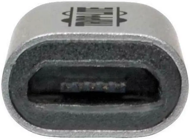 Alt view image 2 of 15 - Tripp Lite USB 2.0 Hi-Speed Adapter, USB-C to USB Micro-B (M/F)