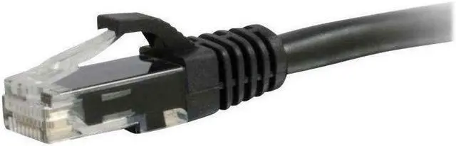 Alt view image 7 of 12 - C2G 00730 Cat6a Cable - Snagless Unshielded Ethernet Network Patch Cable, Black (8 Feet, 2.43 Meters)