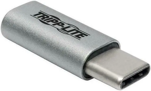 Alt view image 5 of 15 - Tripp Lite USB 2.0 Hi-Speed Adapter, USB-C to USB Micro-B (M/F)