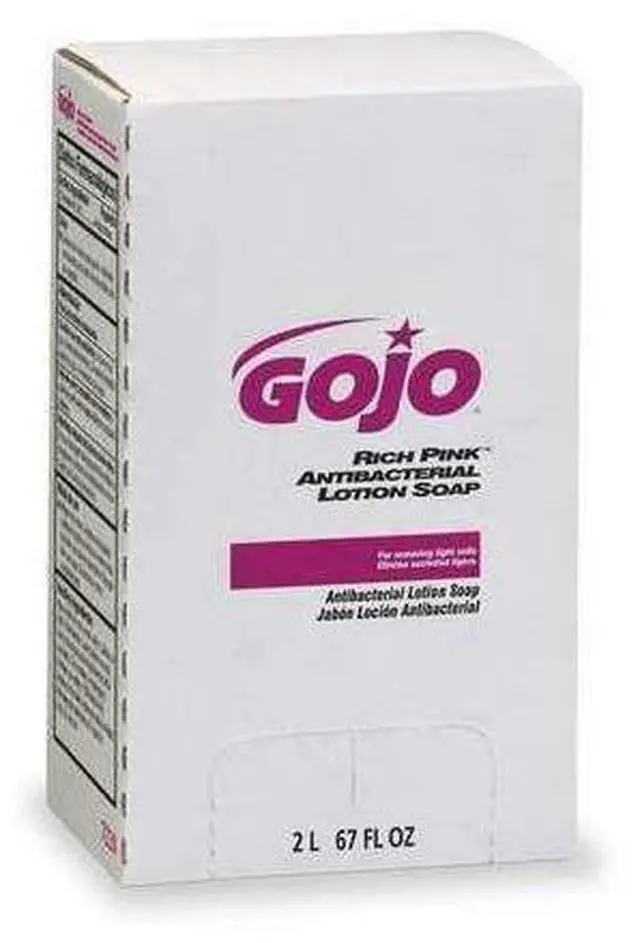 Alt view image 9 of 17 - Gojo Industries, Inc Lotion Soap Antibacterial 2000mL Citrus Scent Pink 722004