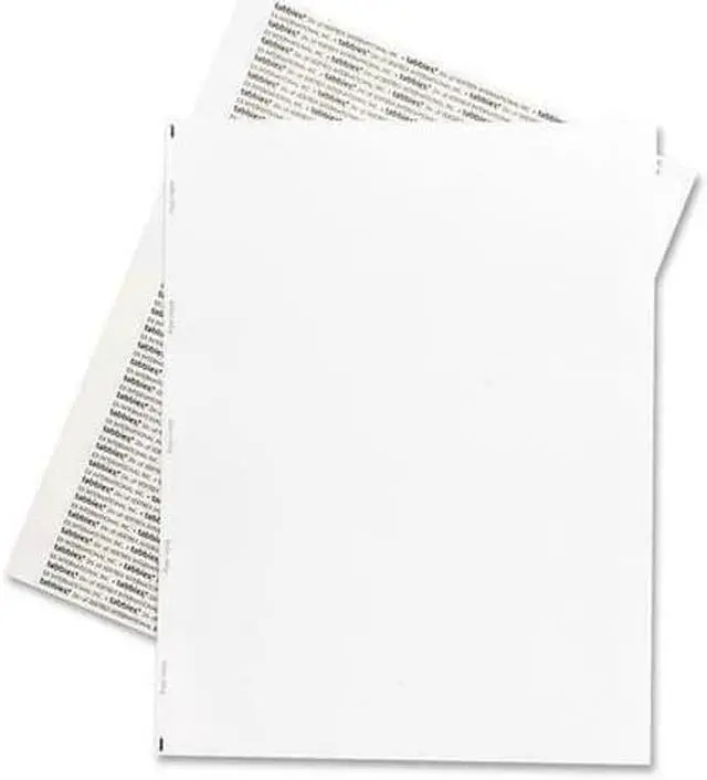 Alt view image 5 of 11 - Tabbies TAB59533 Transcription Label- Unruled- 1-Sheet- 8-.50in.x11in.- White