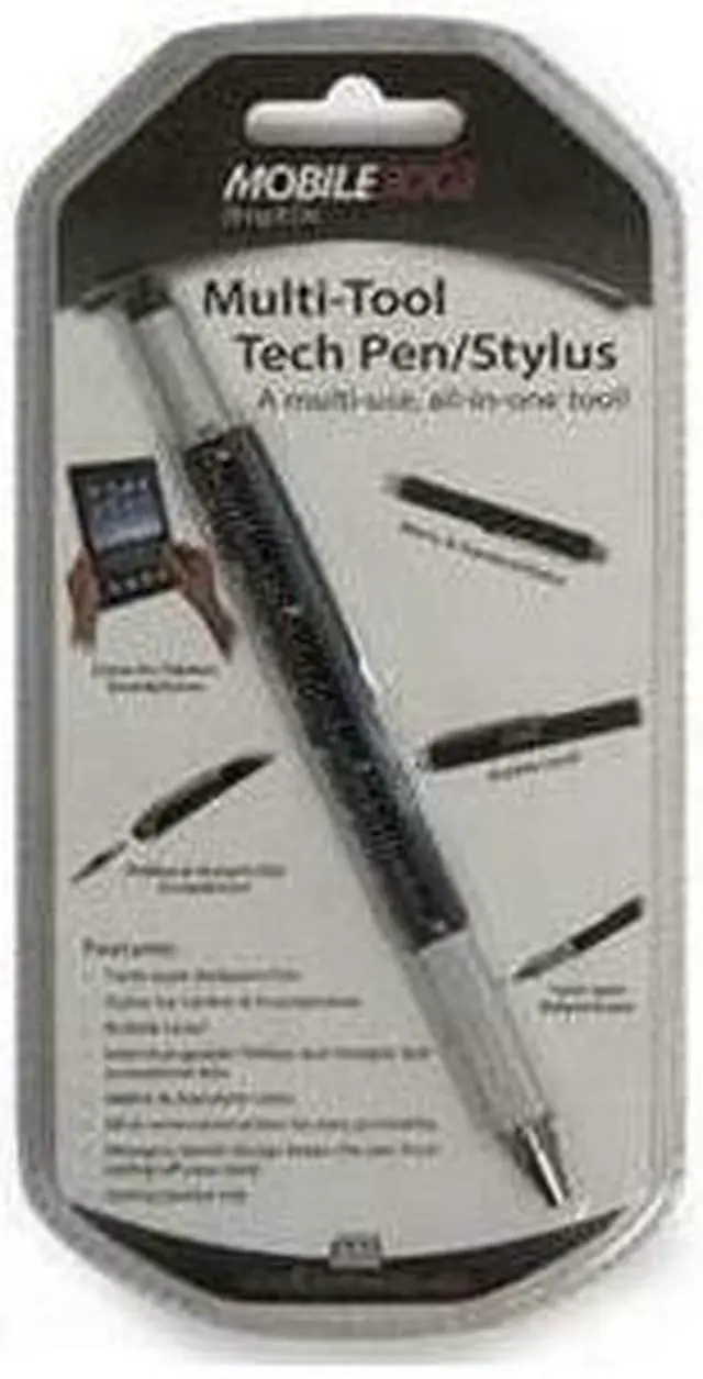 Alt view image 11 of 15 - BLACK MULTI-TOOL STYLUS/PEN
