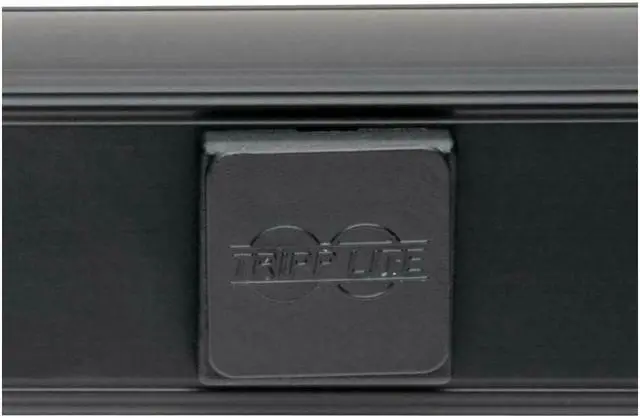 Alt view image 12 of 13 - Tripp Lite Power Strip Right-Angle 5-15R 4 Outlet 6ft Cord 5-15P 24in Black