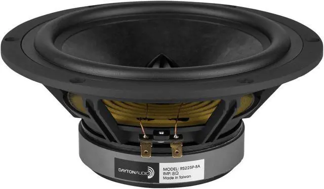 Main image of Dayton Audio RS225P-8A 8" Reference Paper Woofer 8 Ohm