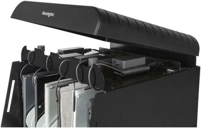 Alt view image 14 of 20 - Kensington Universal AC Charge Station for up to 14" Devices - Metal