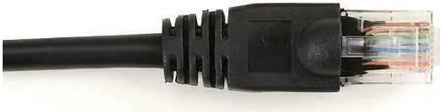 Alt view image 2 of 11 - Black Box CAT6PC-010-BK Connect CAT6 250-MHz Stranded Ethernet Patch Cable - Unshielded, PVC, Snagless Boot, Black, 10-ft.