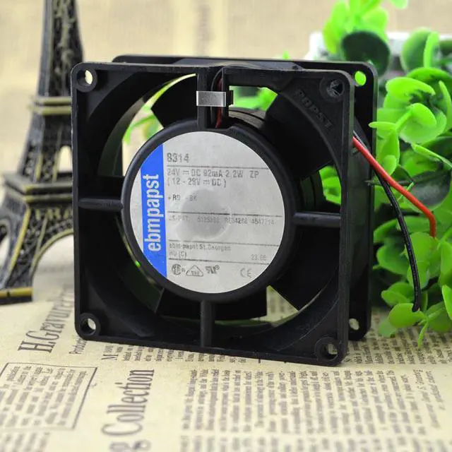 Alt view image 2 of 4 - For Germany ebmpapst 24V 92MA 2.2W fan