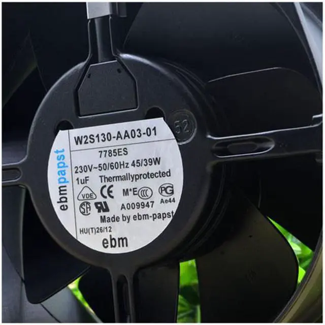 Main image of For Germany ebmpapst W2S130-AA03-01 230V 15055 metal high temperature resistant fan 7855ES