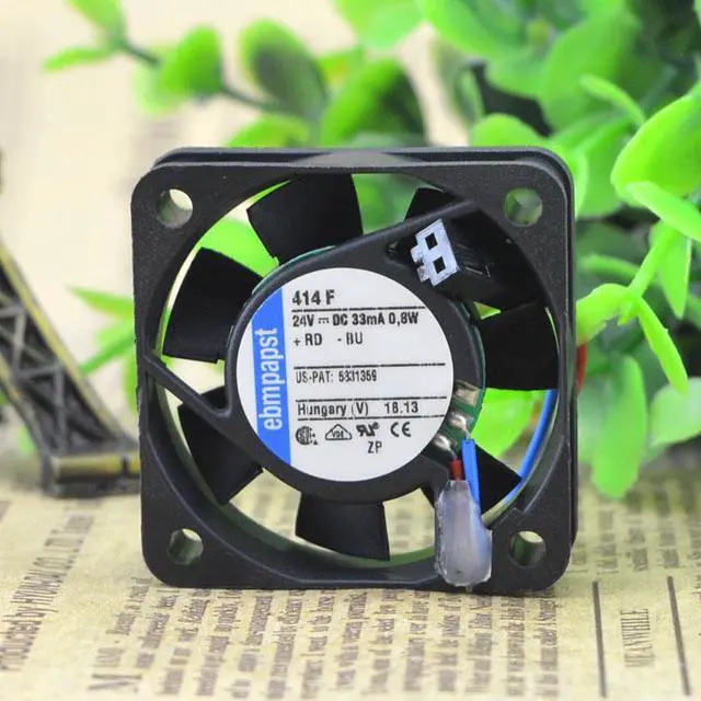 Alt view image 3 of 4 - For the new German EBMPAPST TYP 414F 24V 0.8W 4CM 4010 inverter cooling fan