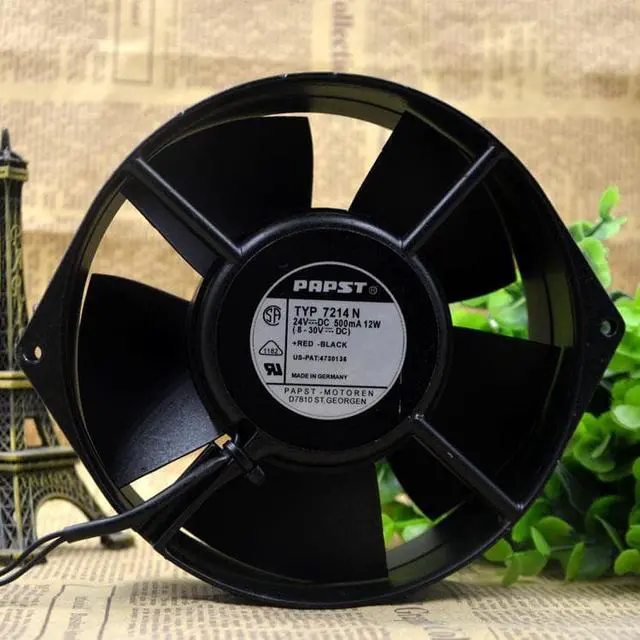 Alt view image 3 of 4 - For Germany EBMPAPST 24V 12W 150*55MM inverter cooling fan TYP 7214N