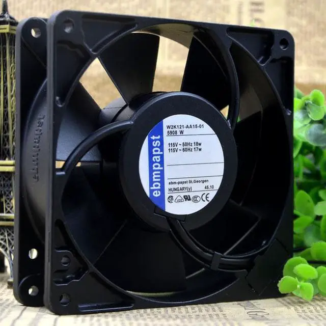 Alt view image 4 of 4 - For EBMPAPST TYP 5908 W 1125V 18W 12738 12.7CM high temperature resistant high-end cooling fan