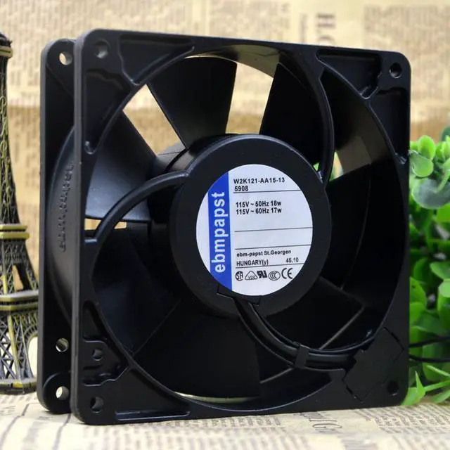 Alt view image 4 of 4 - For EBMPAPST W2K121-AA15-13 TYP 5908 115V 12738 12.7cm Cooling Fan
