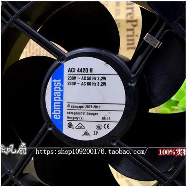 Main image of For original German ebmpapst ACi 4420H 230V 3.2W 12038 plastic frame leaf fan 220V