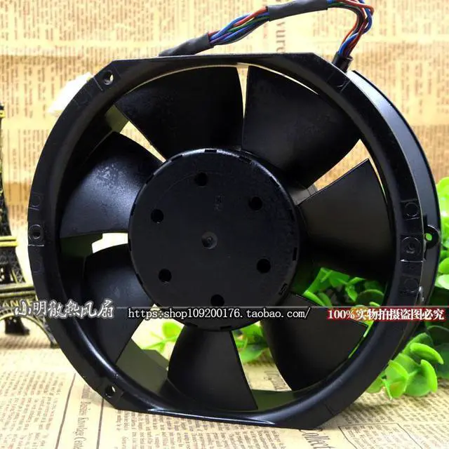 Alt view image 4 of 4 - For original EBMPAPST 17.2*15*5.1 cm violent fan 6448TDHHBR 48V 159W