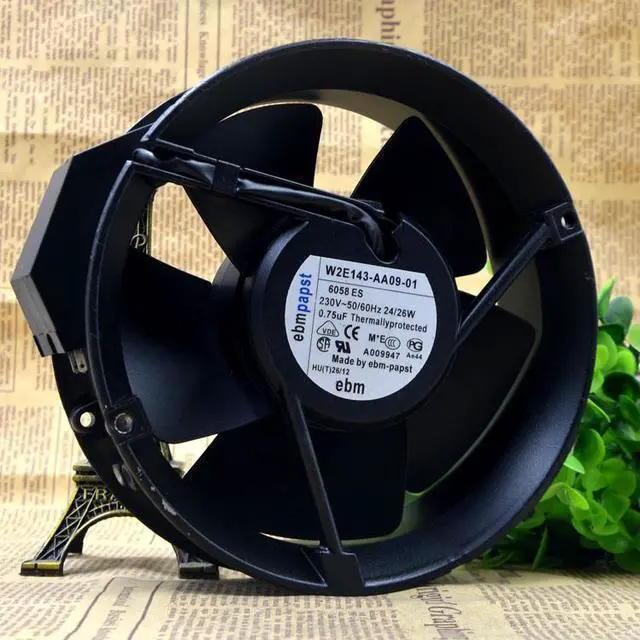 Alt view image 4 of 4 - For original ebmpapst W2E143-AB09-01 17CM fan