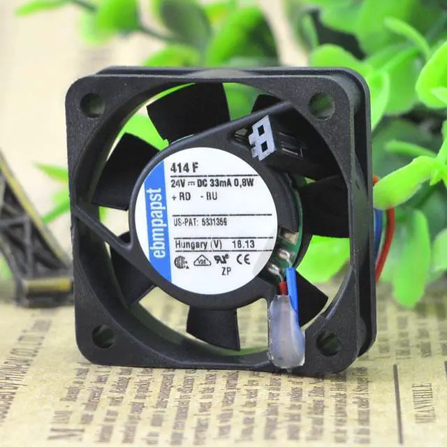 Alt view image 2 of 4 - For the new German EBMPAPST TYP 414F 24V 0.8W 4CM 4010 inverter cooling fan