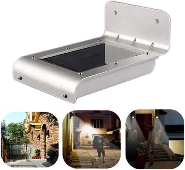 Alt view image 5 of 7 - 2pcs Solar Light Outdoor Security Solar Motion Lights LED Solar Powered Motion Sensor Wall Lights IPX65 Waterproof