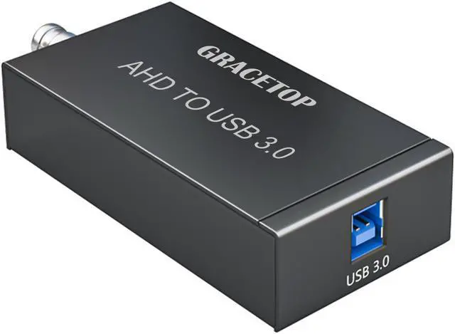 Main image of AHD Video Capture Card, 1080P 30FPS Recording USB Output AHD Input Video Recording,Easy Operation, No Driver Needed, Live Streaming