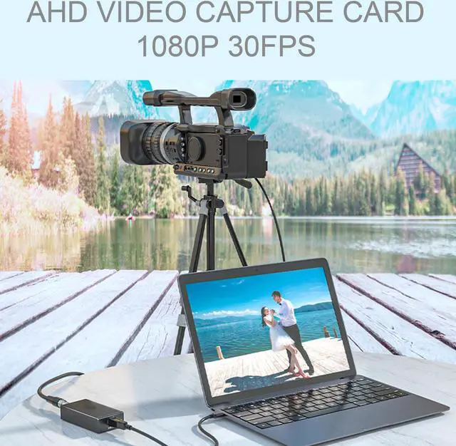 Alt view image 6 of 7 - AHD Video Capture Card, 1080P 30FPS Recording USB Output AHD Input Video Recording,Easy Operation, No Driver Needed, Live Streaming