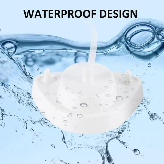 Alt view image 5 of 7 - Electric Toothbrush Charger for Oral B Electric Toothbrush Replacement Charger with Toothbrush Holders Covers Model 3757SJ Portable Environmental ABS for Travel