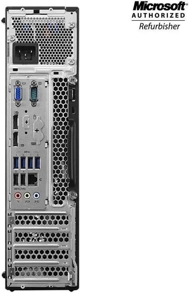 Alt view image 3 of 5 - Lenovo ThinkCentre M900 Small Form Factor SFF Desktop PC Intel Core i5 6th Gen 8GB NEW 512GB SSD Windows 10 Pro New Keyboard, Mouse,Power cord,WiFi Adapter