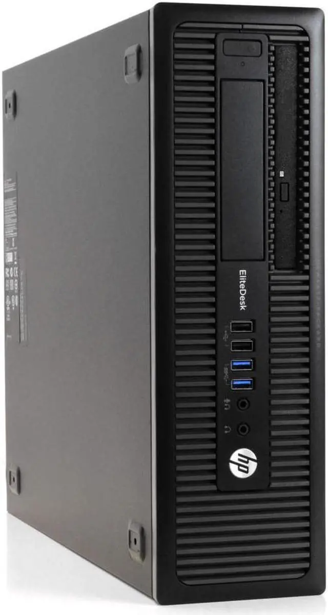 Alt view image 2 of 5 - HP EliteDesk 600 G1 Desktop Computer Package 22" Monitor | Intel Core i3 4th Gen | 16GB | 256GB SSD | Windows 10 Home