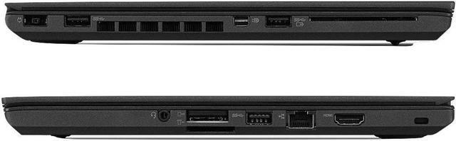 Alt view image 6 of 6 - Lenovo ThinkPad T460 14" Ultrabook - Intel Core i5-6200U Upto 2.8GHz, 8GB DDR4, 128GB SSD, WebCam, Wifi, Bluetooth, Windows 10 Professional 64Bit
