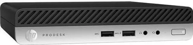 Alt view image 3 of 5 - HP ProDesk 400 G3 Tiny Desktop Computer - Core i5-6400T - 8GB RAM - 256GB SSD - Mini - Windows 10 Pro 64-bit