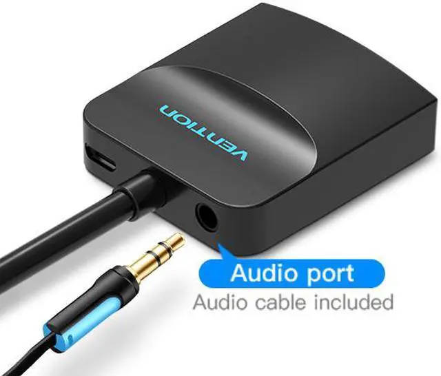 Alt view image 4 of 6 - Vention VGA to HDMI Adapter ,1080P Analog to Digital Video Audio Converter Male to Female with Audio and Micro USB Charging Cable VGA Adapter for PC Laptop to HDTV Projector