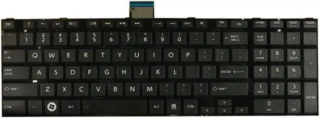 Main image of AUTENS Replacement US Keyboard for Toshiba Satellite P850 P850D P855 P855D P870 P870D P875 P875D Series/Qosmio X870 X875 Series Laptop