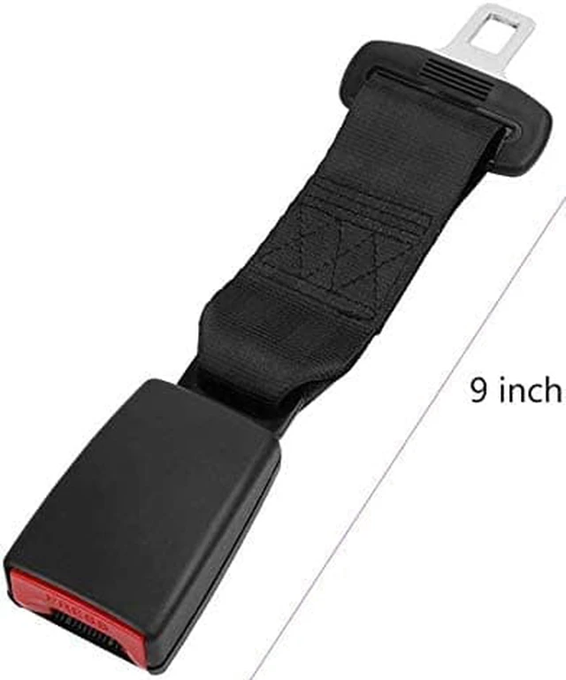 Alt view image 2 of 7 - AUTENS 2 Packs Seat Belt Extension-Original Car Buckle, Universal Buckle Suitable for Most Cars (7/8 inch Metal Tongue)