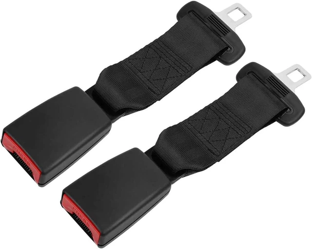 Main image of AUTENS 2 Packs Seat Belt Extension-Original Car Buckle, Universal Buckle Suitable for Most Cars (7/8 inch Metal Tongue)