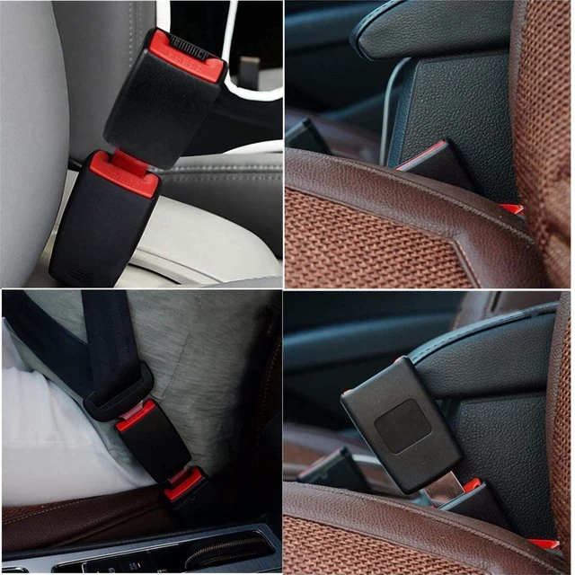 Alt view image 7 of 7 - AUTENS 2 Packs Seat Belt Extension-Original Car Buckle, Universal Buckle Suitable for Most Cars (7/8 inch Metal Tongue)