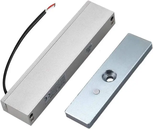 Alt view image 2 of 6 - AUTENS Electric Magnetic Electromagnetic Door Lock 12V 180KG 350lbs Holding Force Fail-Safe NC Mode for Door Entry Access Control Home Security System