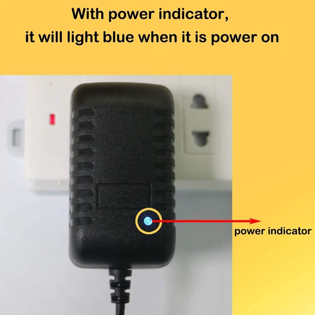 Alt view image 2 of 6 - AUTENS 12V Power Supply, 2A 24W Wall Mounted Adapter For Security Camera, LED Strip and other Supplies, 110V to 12V Switching Power Supply