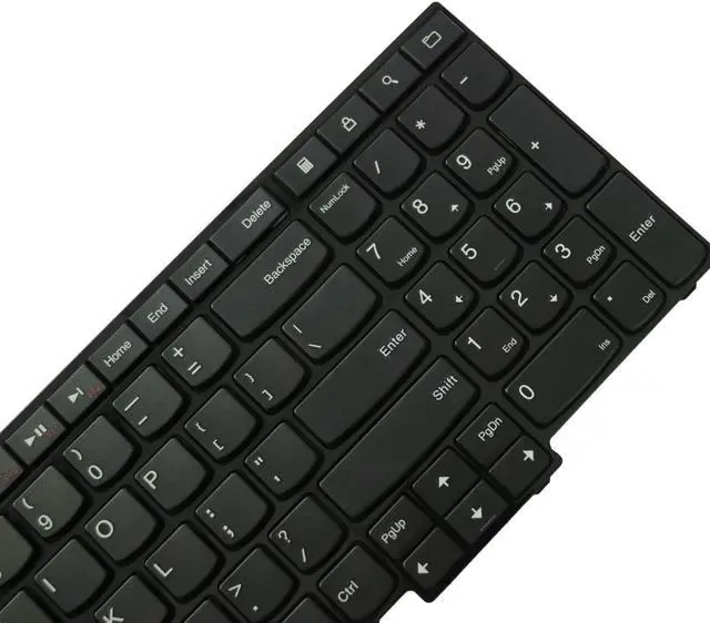 Alt view image 2 of 6 - AUTENS Replacement US Layout Keyboard for Lenovo ThinkPad Edge E530 E530c E535 E545 Laptop No Backlight