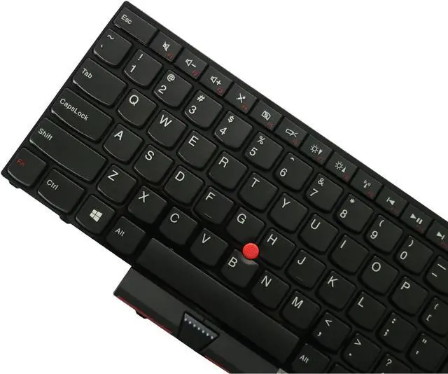 Alt view image 3 of 6 - AUTENS Replacement US Layout Keyboard for Lenovo ThinkPad Edge E530 E530c E535 E545 Laptop No Backlight