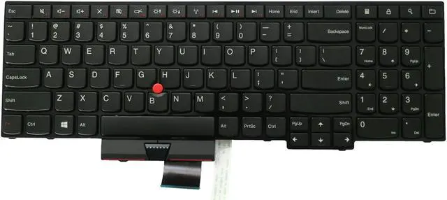 Main image of AUTENS Replacement US Layout Keyboard for Lenovo ThinkPad Edge E530 E530c E535 E545 Laptop No Backlight