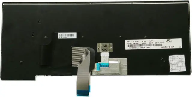 Alt view image 2 of 7 - AUTENS Replacement US Layout Keyboard for Lenovo ThinkPad L440 L450 L460 L470 T460 (Not Fit T460s T460p) Laptop No Backlight