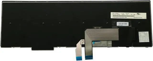 Alt view image 2 of 14 - AUTENS Replacement US Layout Keyboard for Lenovo ThinkPad T540 T540p L540 W540 W541 T550 W550 W550s T560 L560 L570 P50s Laptop No Backlight (6 Fixing Screws)