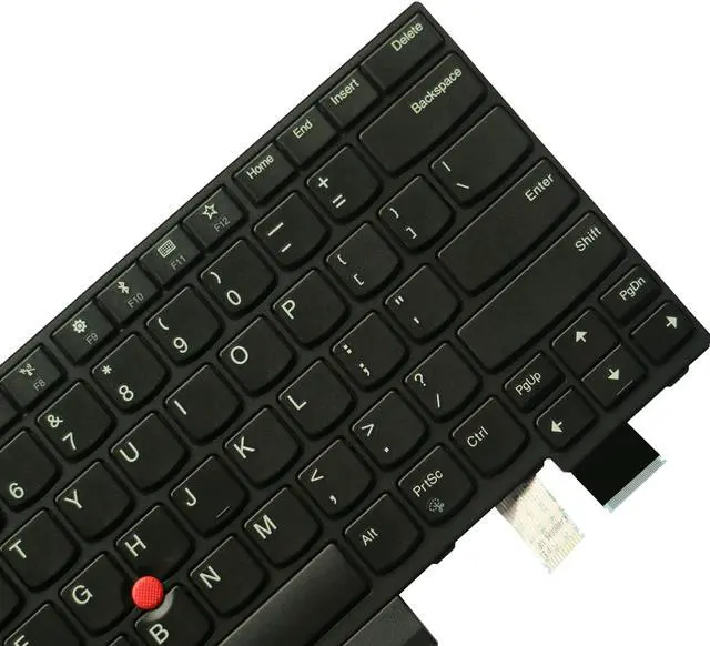 Alt view image 4 of 4 - AUTENS Replacement US Layout Keyboard for Lenovo ThinkPad T470 T480 Laptop No Backlight (Not Fit T470s T470p T480s T480p)