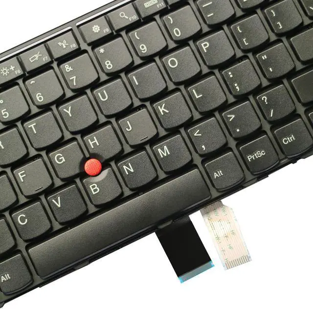 Alt view image 6 of 14 - AUTENS Replacement US Layout Keyboard for Lenovo ThinkPad E531 E540 Laptop No Backlight (4 Fixing Screws)
