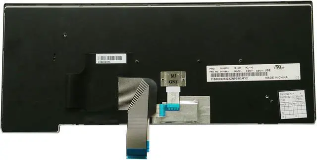 Alt view image 2 of 7 - AUTENS Replacement US Layout Keyboard for Lenovo ThinkPad E431 E440 Laptop No Backlight (4 Fixing Screws)