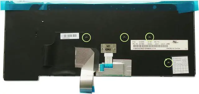 Alt view image 4 of 7 - AUTENS Replacement US Layout Keyboard for Lenovo ThinkPad E431 E440 Laptop No Backlight (4 Fixing Screws)